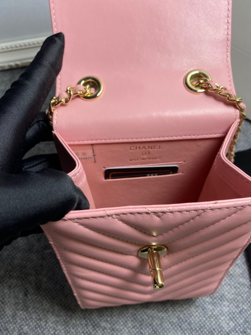 CHL Chevron Trendy CHL Phone PiNike Bag For Women 18cm/7in - Image 5