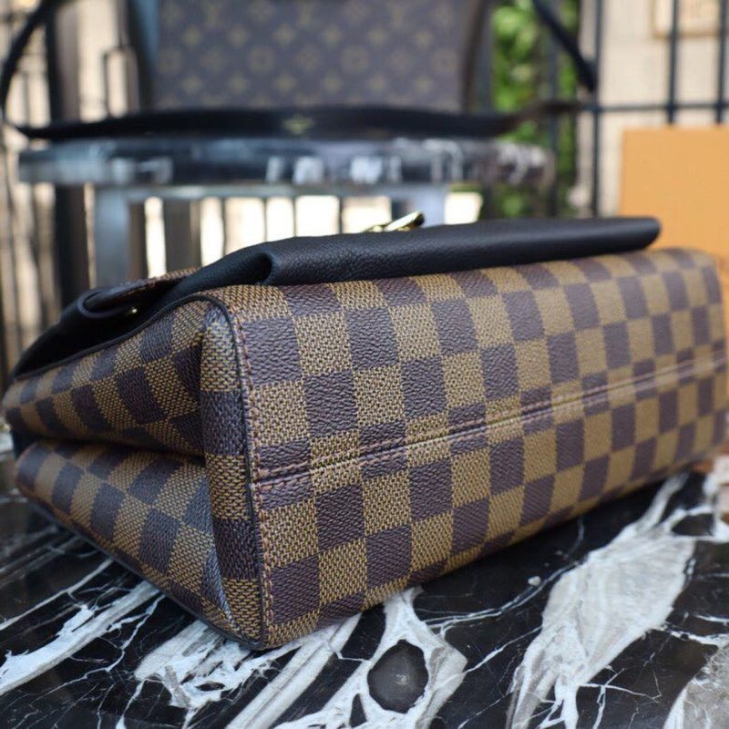 LV Vavin PM Damier Ebene Canvas Black For Women, Women’s Handbags, Shoulder Bags 9.8in/25cm LV N40108 - Image 6