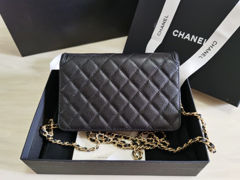 CHL CO-CO Woc Crossbody Bag 20cm Black - Image 4