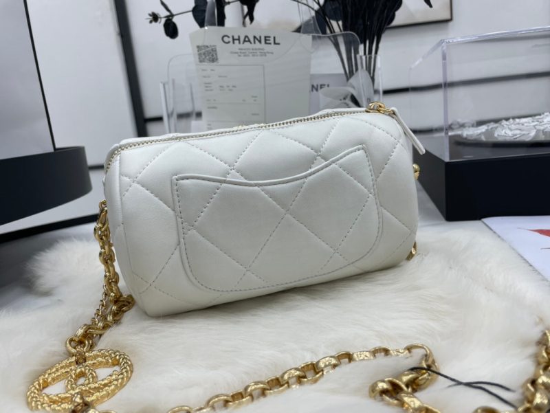 CHL Bowling Mini White Bag For Women 11cm/4.3in - Image 5