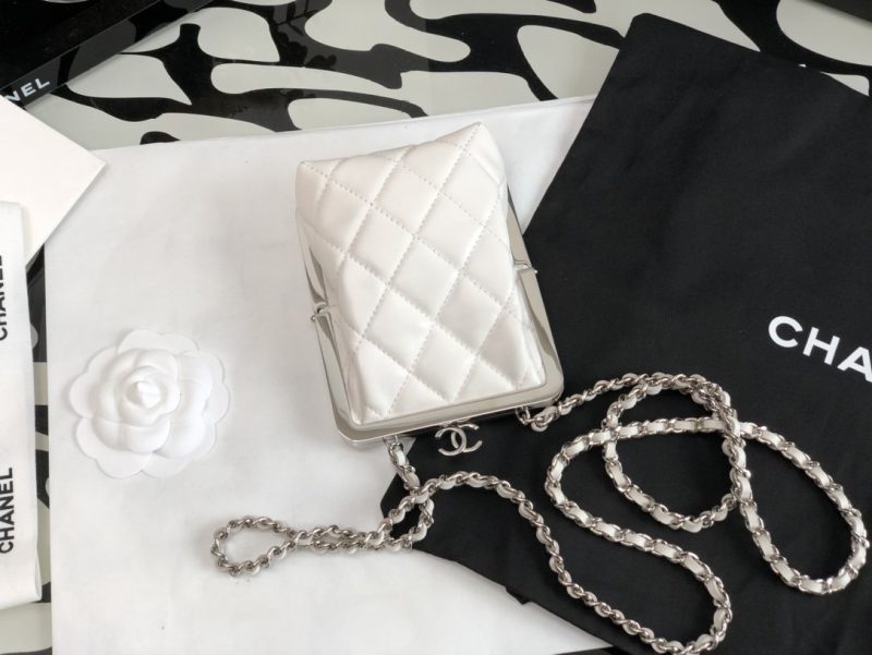 CHL Cruise Clutch Crossbaby White Bag For Women 13cm/5in - Image 8