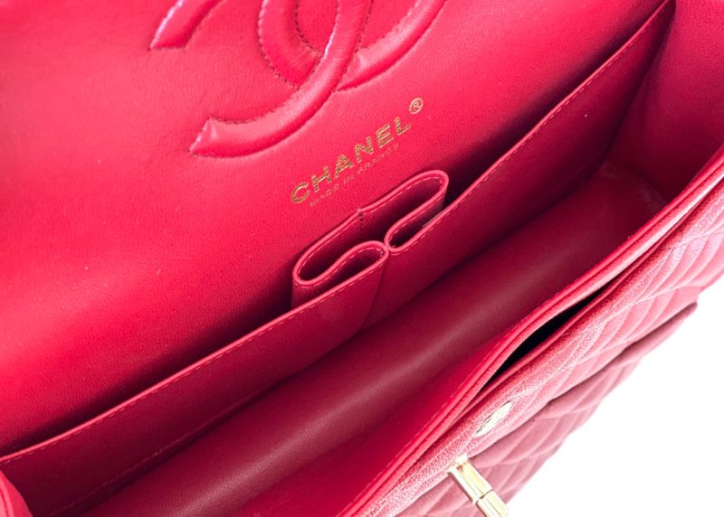 CHL Classic Handbag 26cm Red For Women A01112 - Image 8