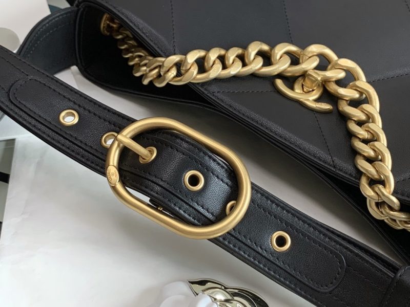 CHL Co-Co Shoulder Bag Black For Women 11.4in/29cm - Image 3