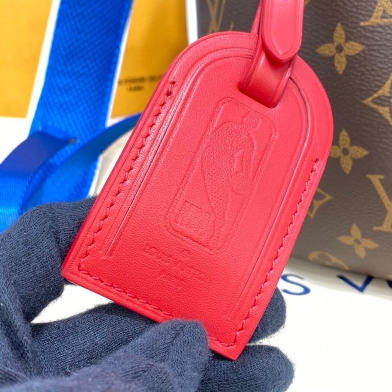 LV x NBA New Backpack Monogram Canvas By Virgil Abloh For Men, Bags 15.7in/40cm LV M45581 - Image 8