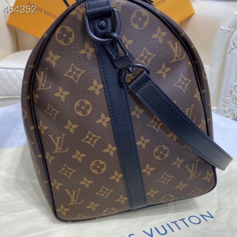 LV X Virgil Abloh Keepall Bandouliere 50 Monogram Canvas For Men, Bags 19.7in/50cm LV M45616 - Image 6