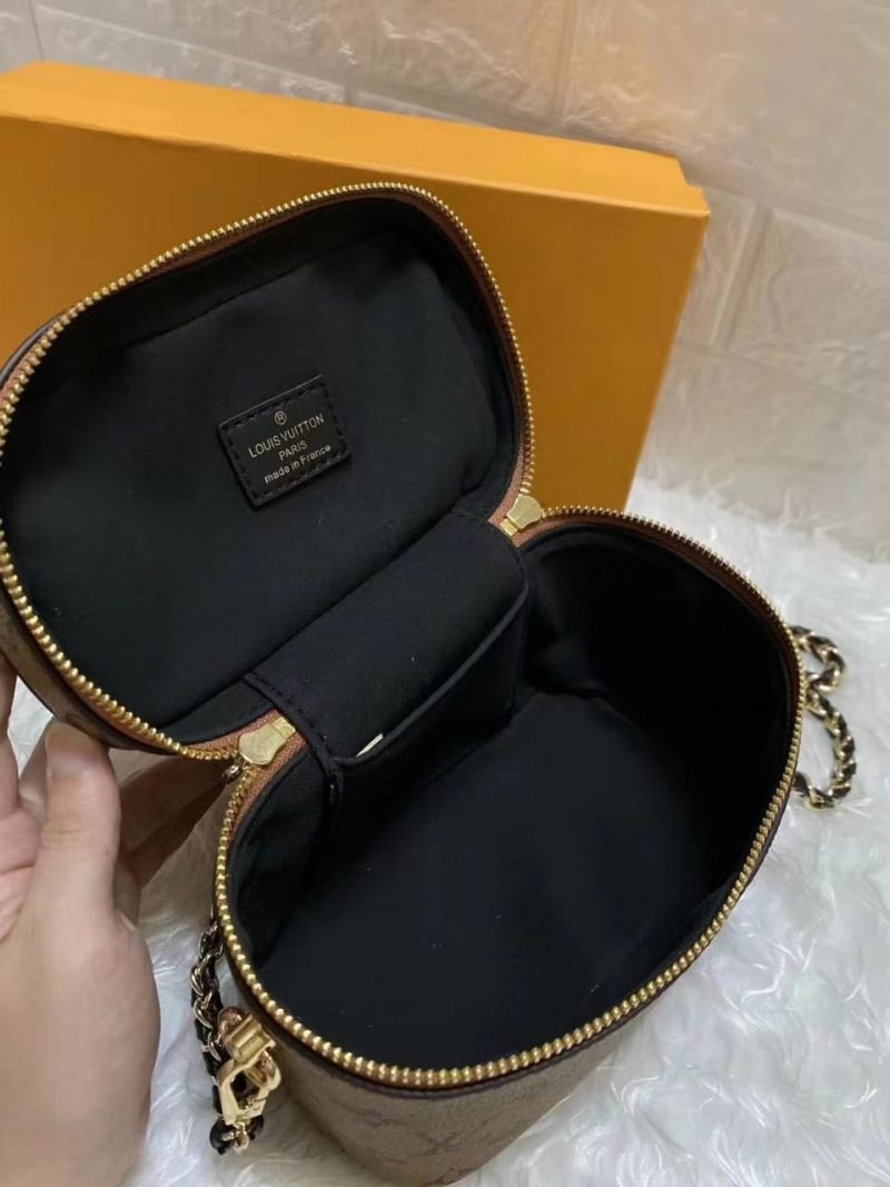 LV Vanity PM Monogram And Monogram Reverse Canvas By Nicolas Ghesquiere For Women,  Shoulder And Crossbody Bags 7.5in/19cm LV M42264 - Image 5