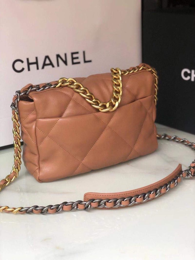 CHL 19 Handbag 26cm Brown For Women AS1160 - Image 3