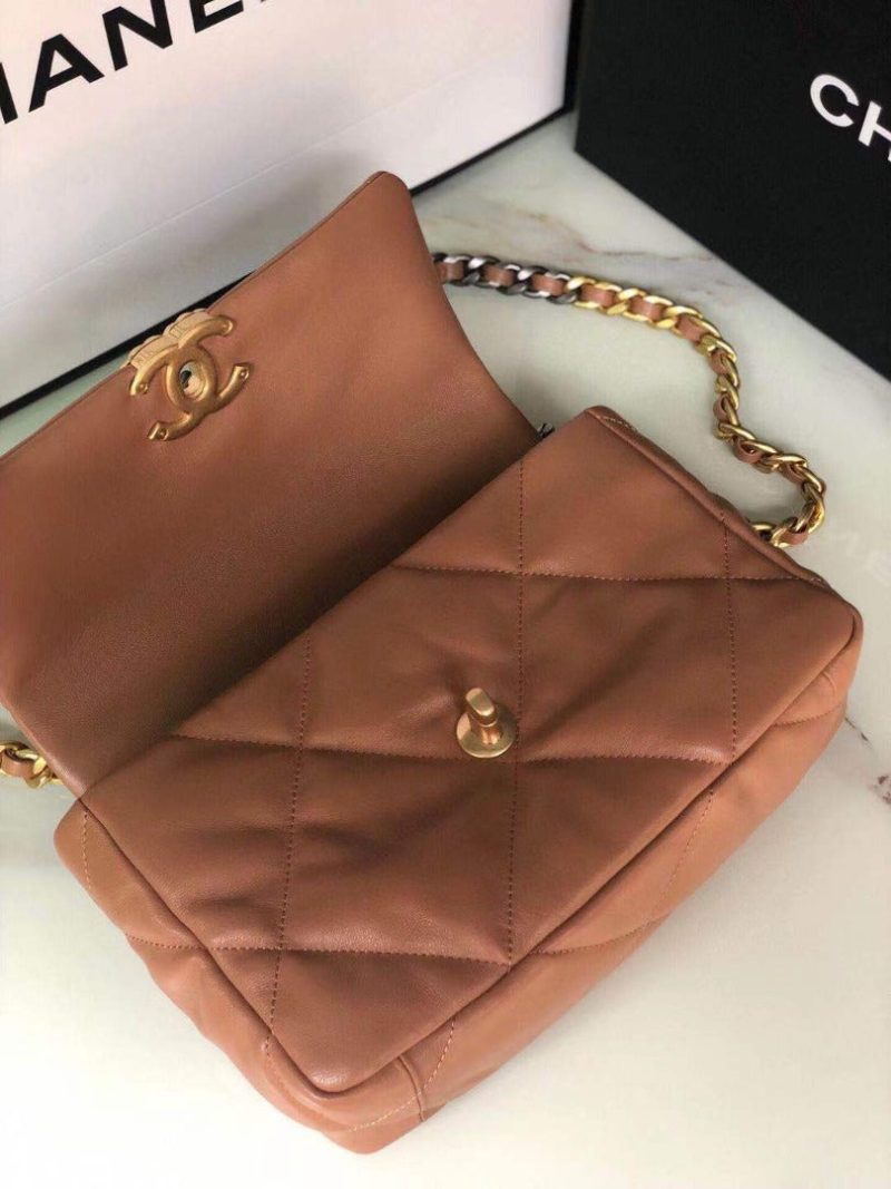 CHL 19 Handbag 26cm Brown For Women AS1160 - Image 2