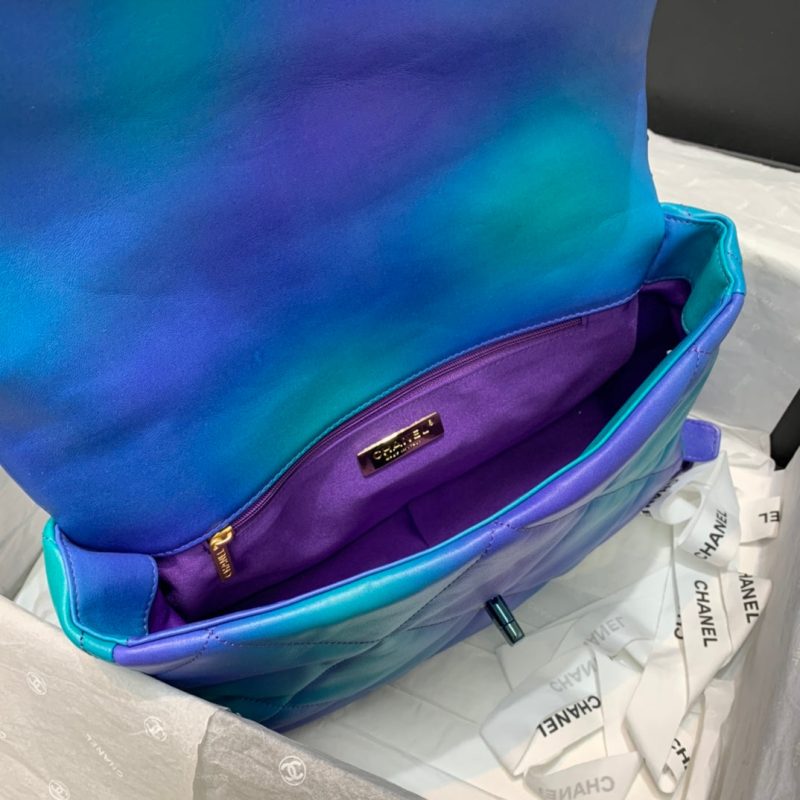 CHL 19 Tie and Dye Flap Ombre Bag For Women 25cm/10in - Image 3