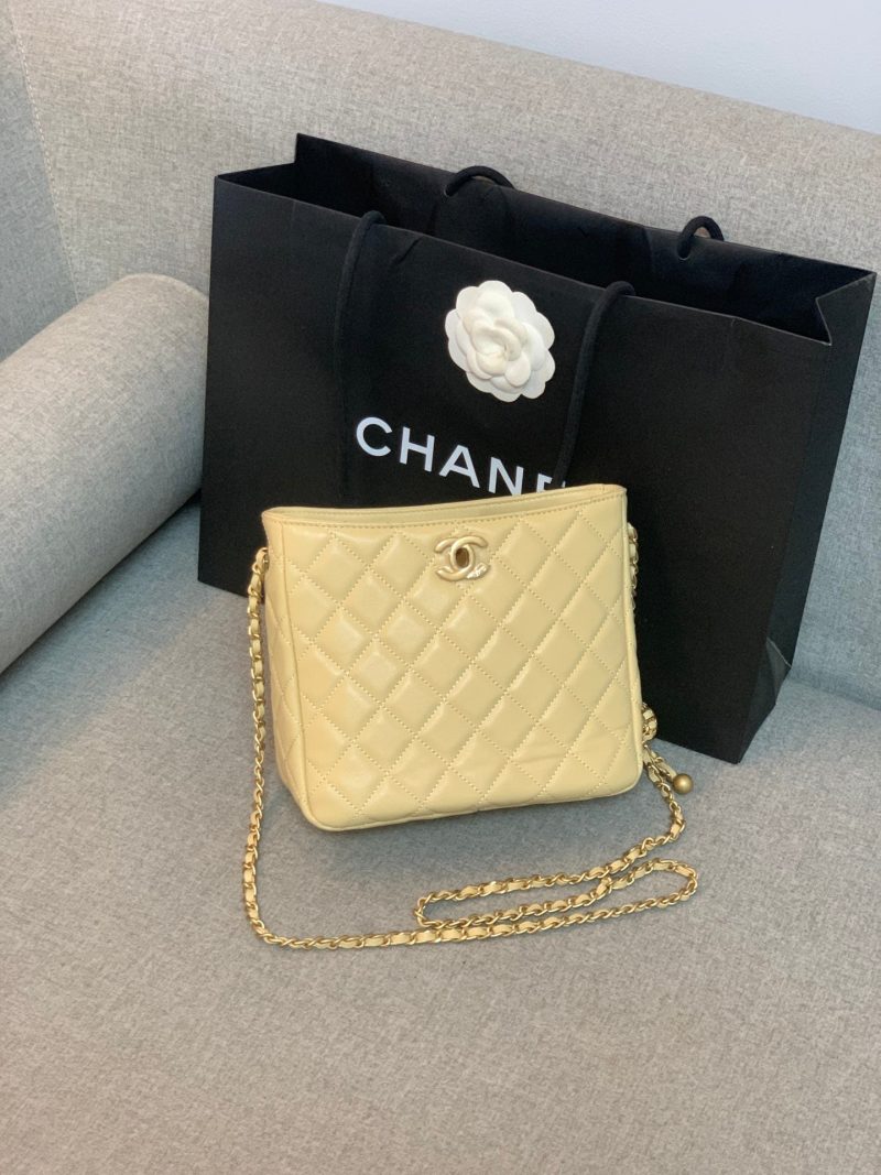 CHLHobo Handbag Beige Bag For Women 16cm/6in - Image 8