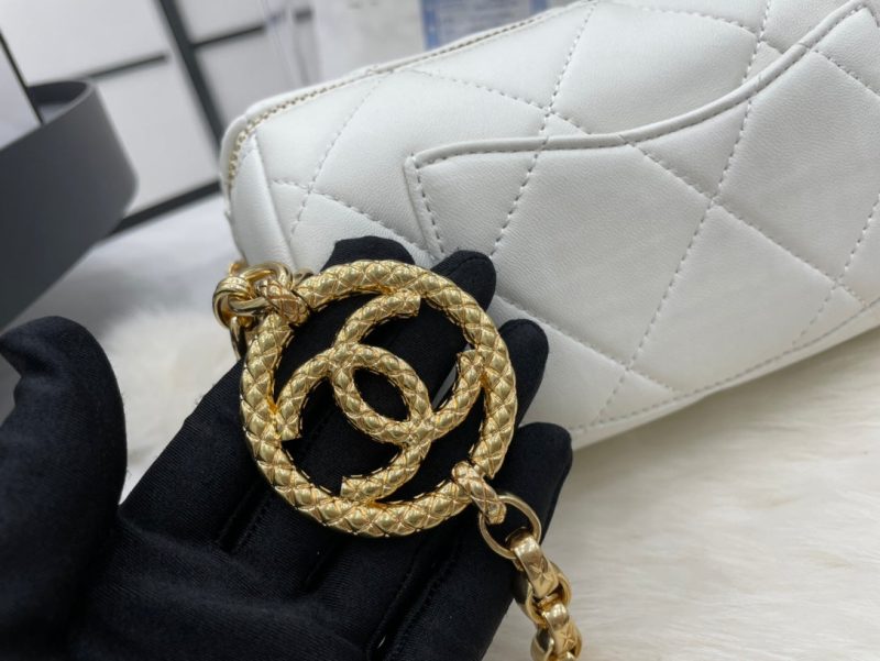 CHL Bowling Mini White Bag For Women 11cm/4.3in - Image 3