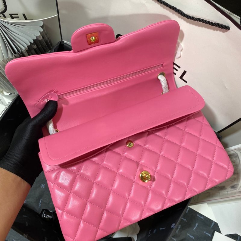 CHLLarge Classic Handbag Gold Hardware PiNike For Women, Women’s Handbags, Shoulder Bags 11.8in/30cm - Image 7