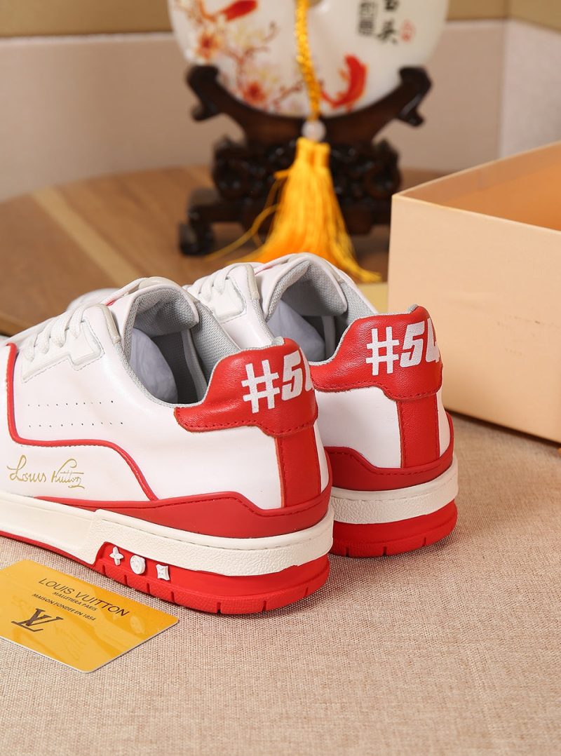 LUV SurfaCN In CNnogram Red White Sneaker - Image 7