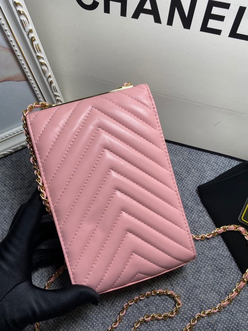 CHL Chevron Trendy CHL Phone PiNike Bag For Women 18cm/7in - Image 8