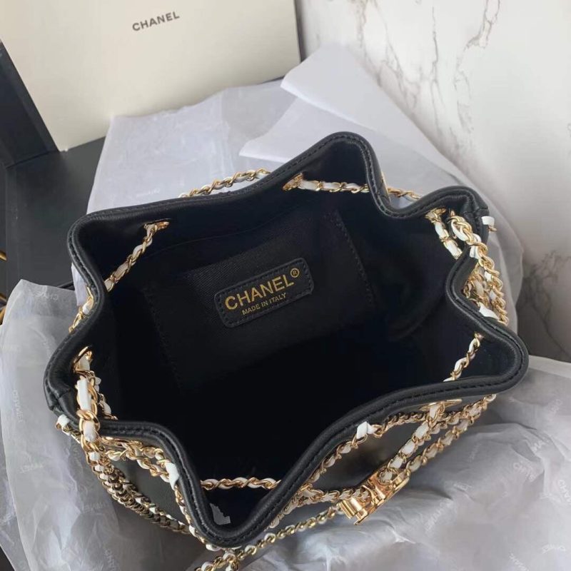 CHL 21 Handbag Black For Women, Women’s Bags 8.6in/22cm - Image 3