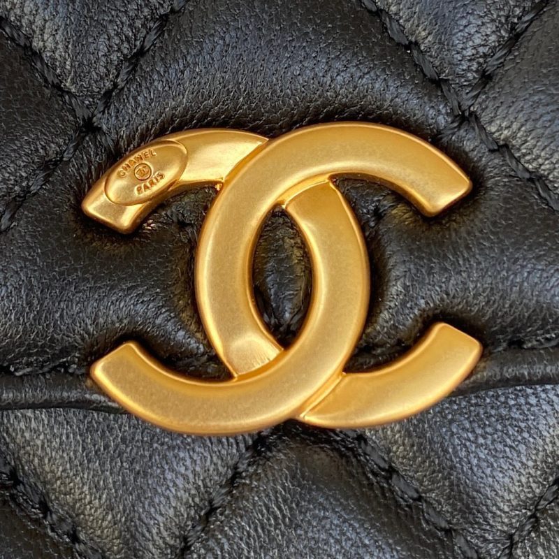 CHL Clutch With Chain Gold Hardware Black For Women, Women’s Handbags, Shoulder Bags 5.7in/14.5cm AP2945 - Image 4