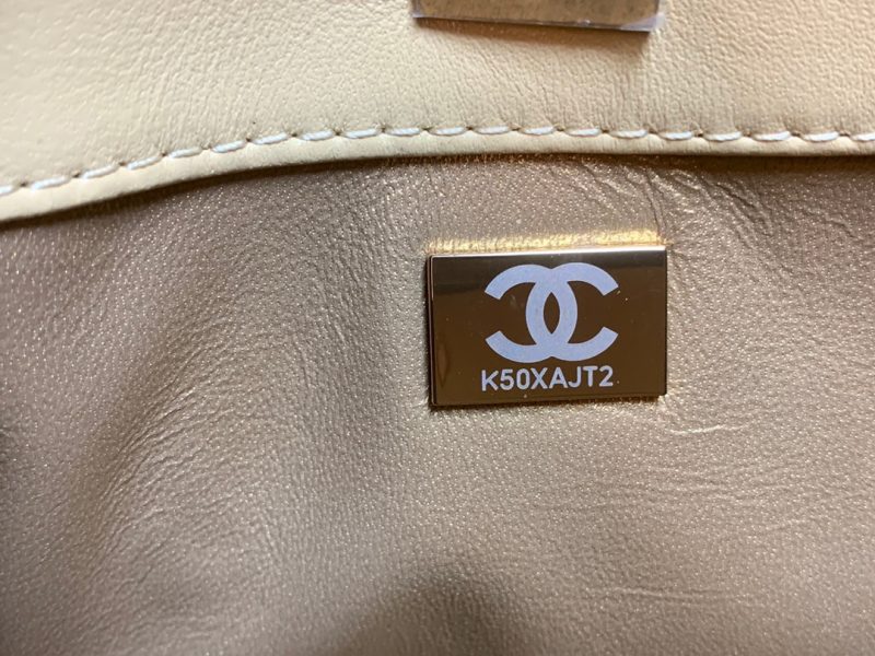CHLHobo Handbag Beige Bag For Women 16cm/6in - Image 9