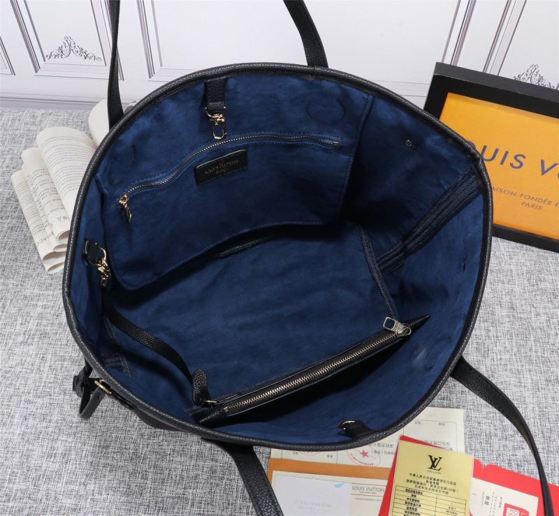 LVNeverfull Monogram Empreinte 32cm/ Black - Image 2