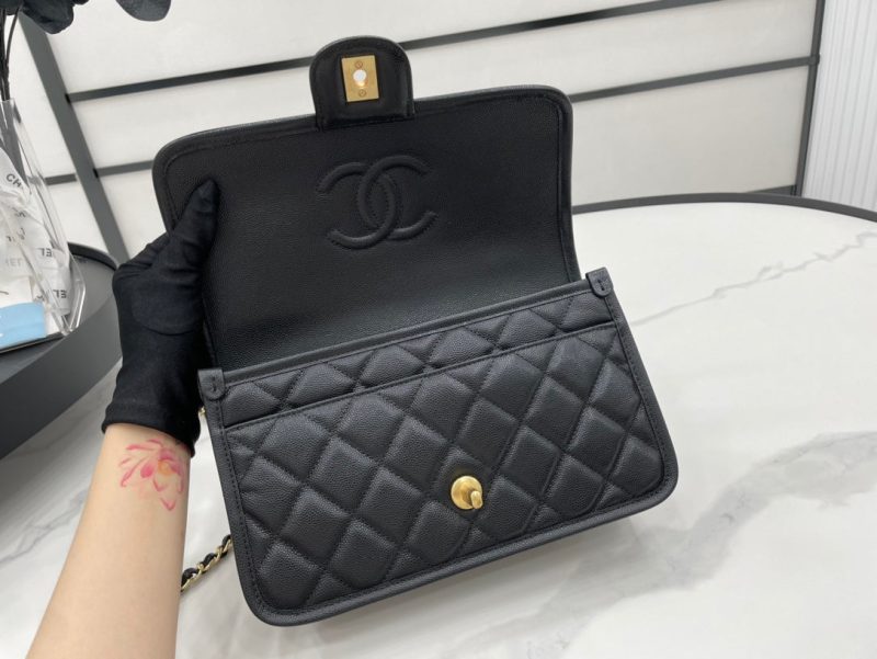 CHL AS3653 22K Bag Black For Women, Women’s Bags 9.8in/25cm - Image 7