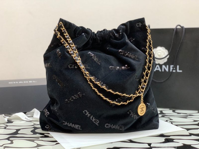 CHL Big CHL 22 Handbag Black For Women, Women’s Bags 18.9in/48cm - Image 5