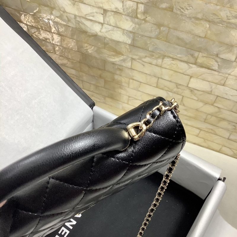 CHLHand-Held Oblique Cross Bag Black For Women, Women’s Bags 6.7in/19cm - Image 3