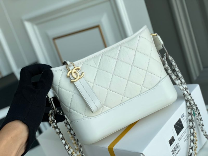 CHL CO-CO Gabrielle Hobo Bag White For Women 7.8in/20cm - Image 6