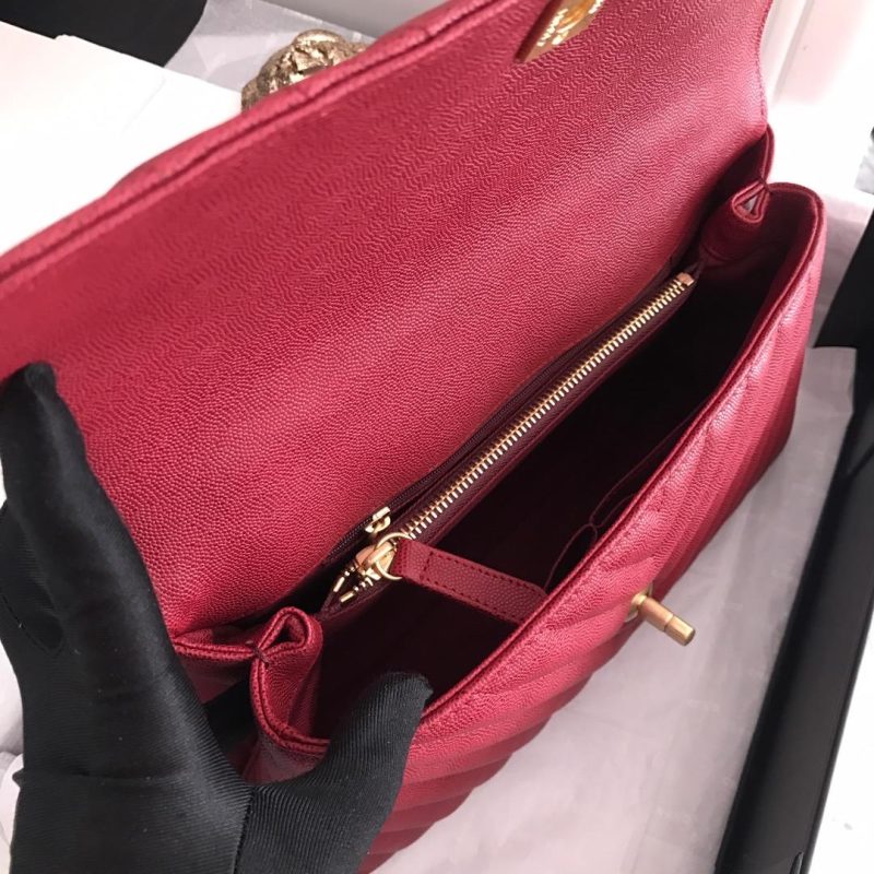 CHLHandbag With Top Handle Red For Women 11in/28cm - Image 4