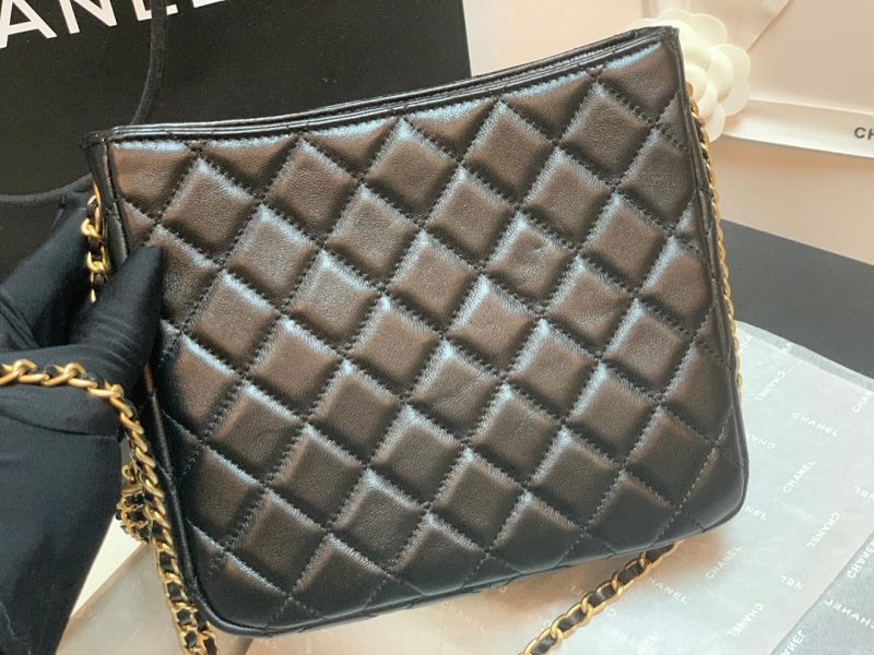 CHLHobo Handbag Black Bag For Women 16cm/6in - Image 2