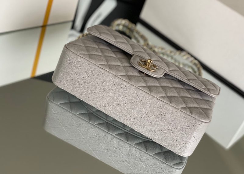 CHL Classic Handbag 26cm Grey For Women A01112 - Image 2