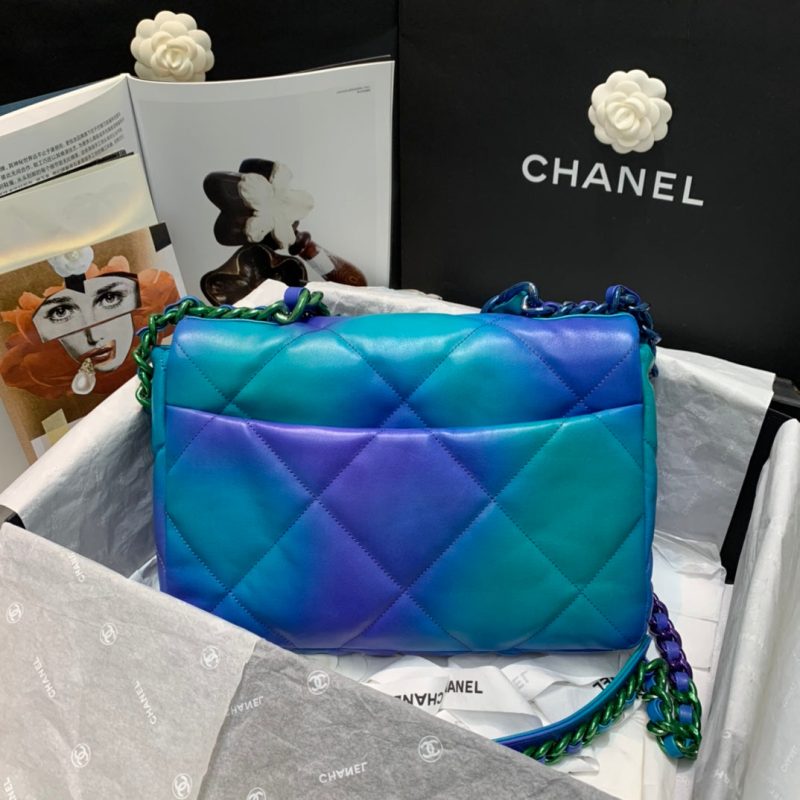 CHL 19 Tie and Dye Flap Ombre Bag For Women 25cm/10in - Image 2