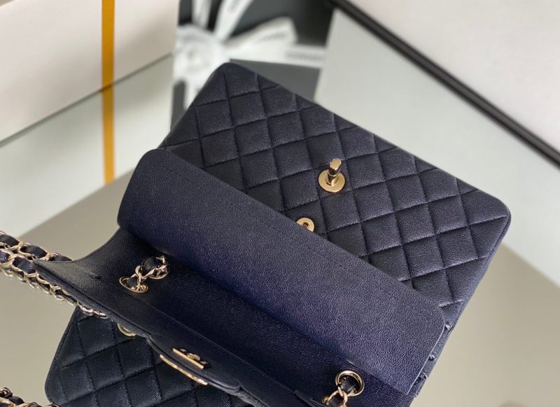 CHL Classic Handbag 26cm Dark Blue For Women A01112 - Image 3