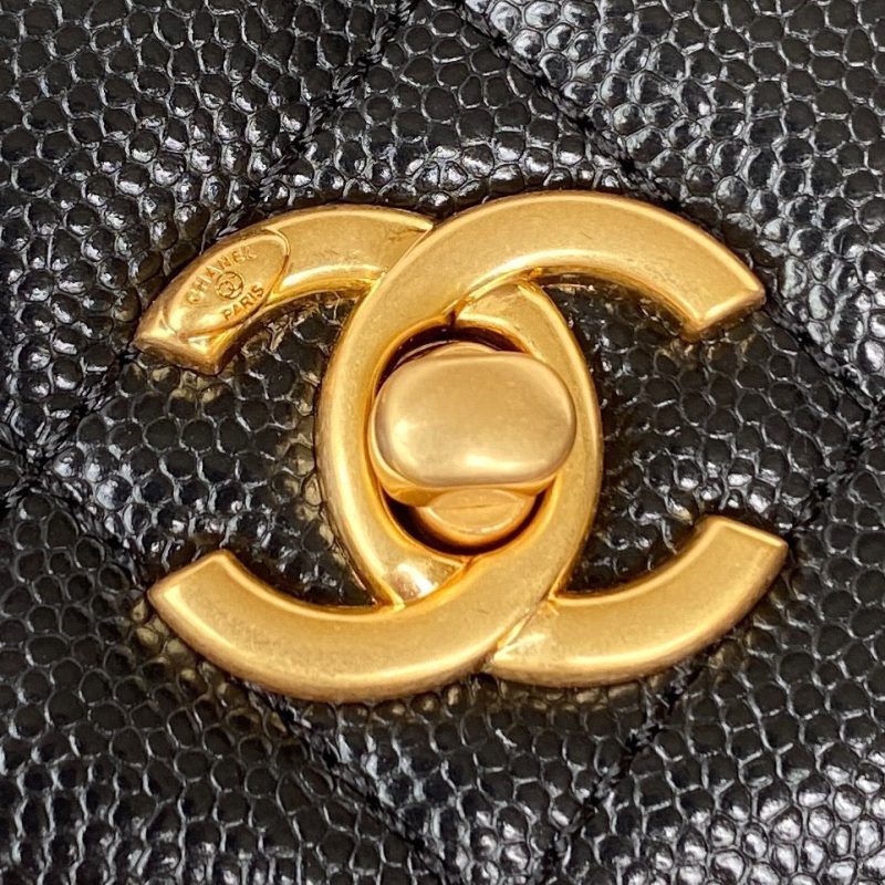CHL Clutch With Chain Gold Hardware Black For Women, Women’s Handbags, Shoulder Bags 7.1in/18cm AP2860 - Image 2