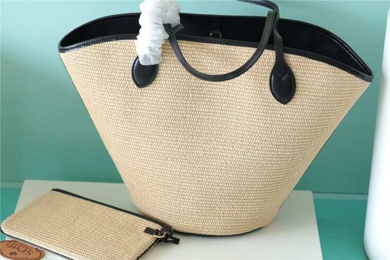 LV Saint Jacques Raffia Black For Women,  Shoulder And Crossbody Bags 22.4in/57cm LV M59808 - Image 2