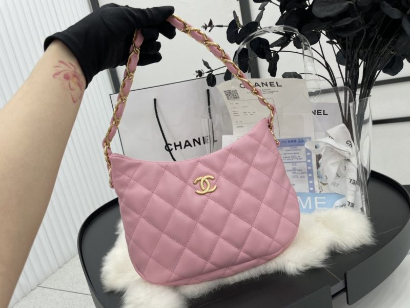 CHLHobo Handbag PiNike For Women, Women’s Bags 9.4in/24cm - Image 4