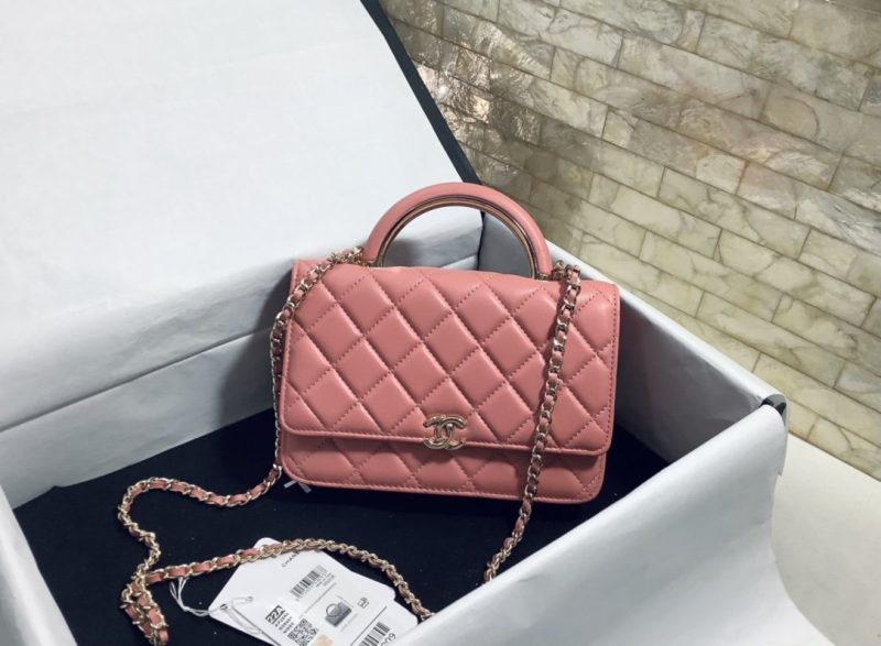 CHLHand-Held Oblique Cross Bag PiNike For Women, Women’s Bags 6.7in/19cm
