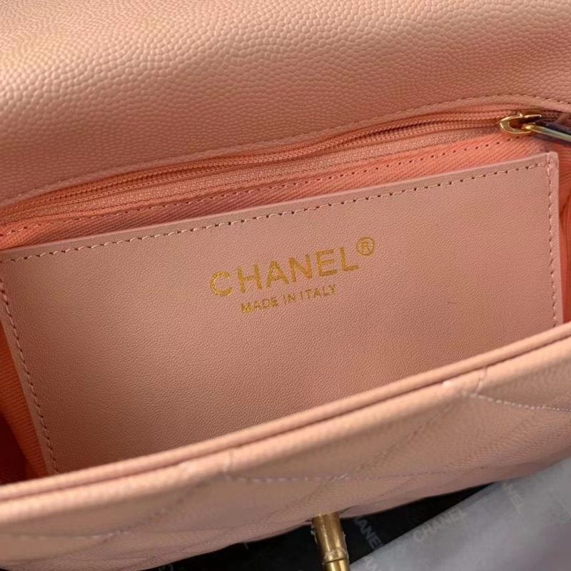CHLFlapbag With Chain Light PiNike For Women, Women’s Bags 8.3in/21cm - Image 3
