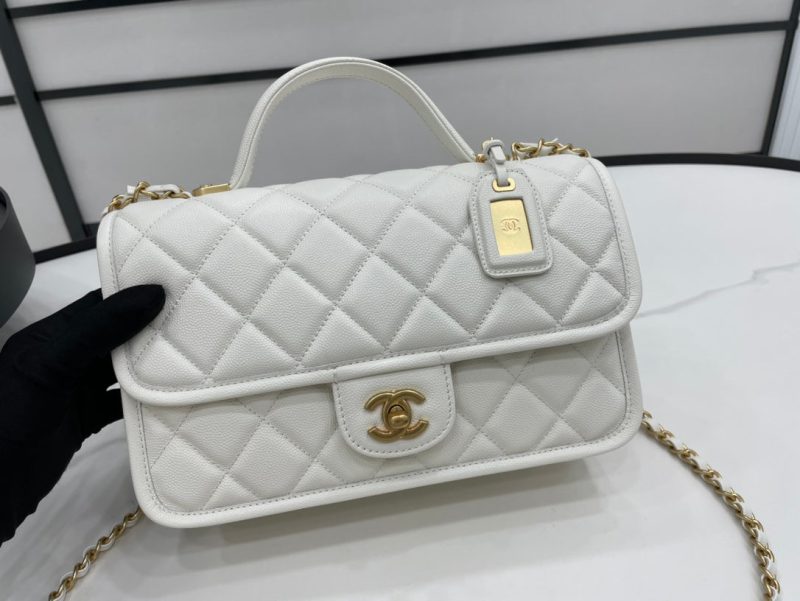 CHL AS3653 22K Bag White For Women, Women’s Bags 9.8in/25cm - Image 9