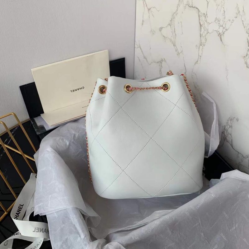 CHL 21 Handbag White For Women, Women’s Bags 8.6in/22cm - Image 6