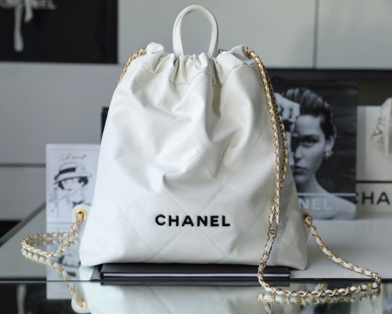 CHLLarge CHL22 Backpack White For Women, Women’s Bags 19.9in/51cm AS3313 B08037 10601