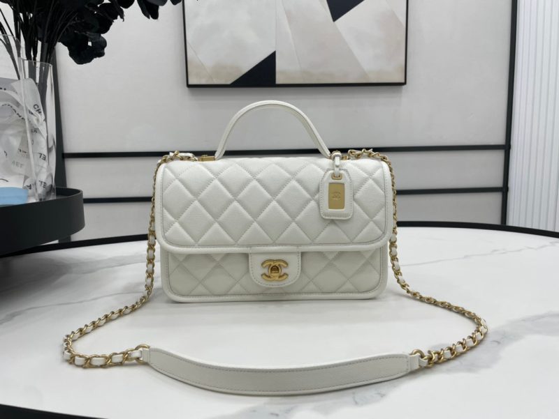 CHL AS3653 22K Bag White For Women, Women’s Bags 9.8in/25cm