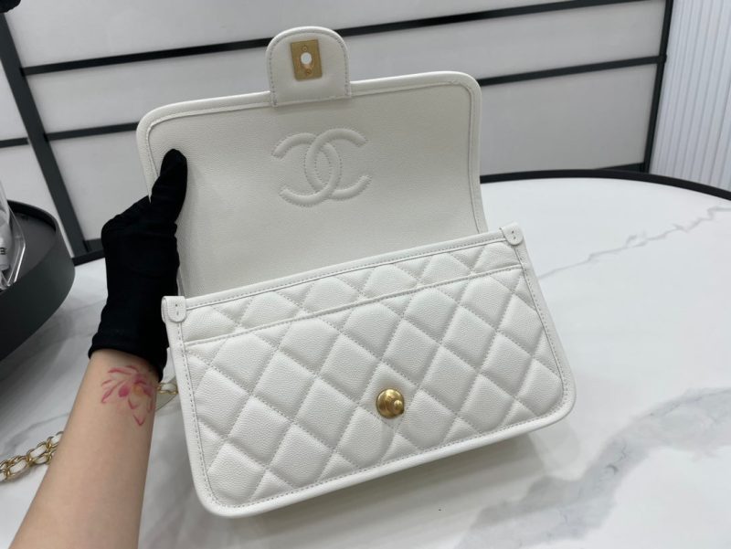 CHL AS3653 22K Bag White For Women, Women’s Bags 9.8in/25cm - Image 3