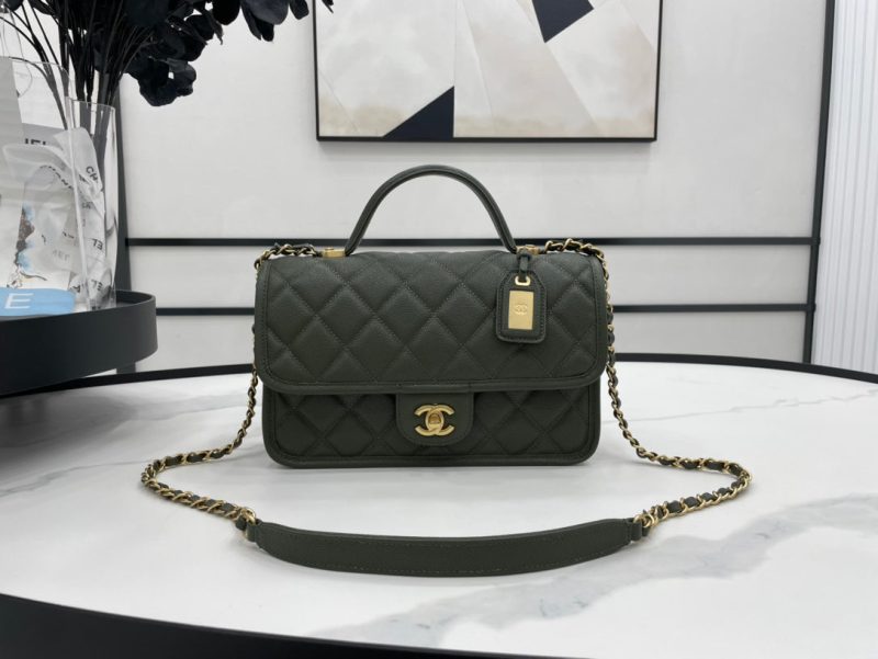 CHL AS3653 22K Bag Dark Green For Women, Women’s Bags 9.8in/25cm