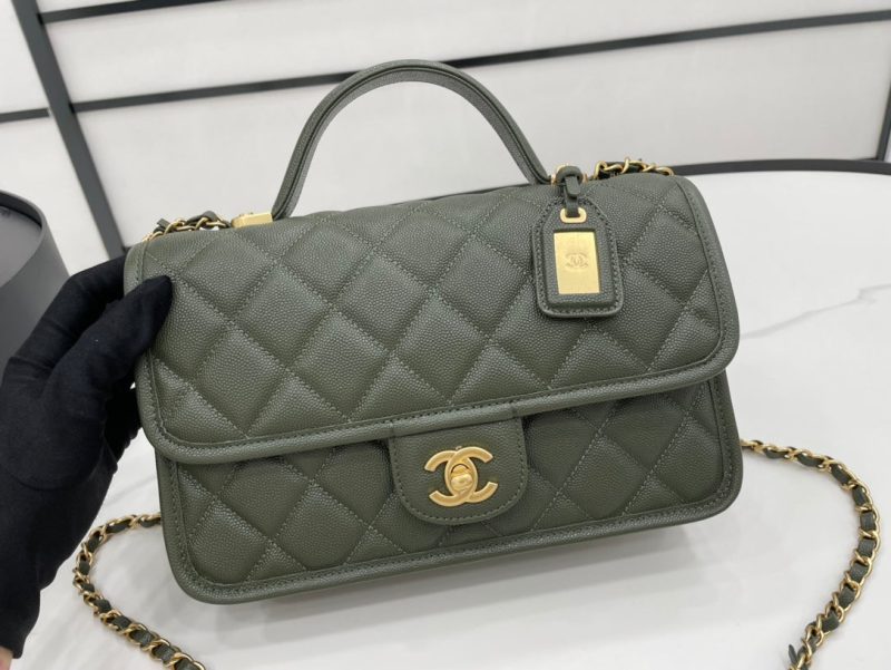 CHL AS3653 22K Bag Dark Green For Women, Women’s Bags 9.8in/25cm - Image 4